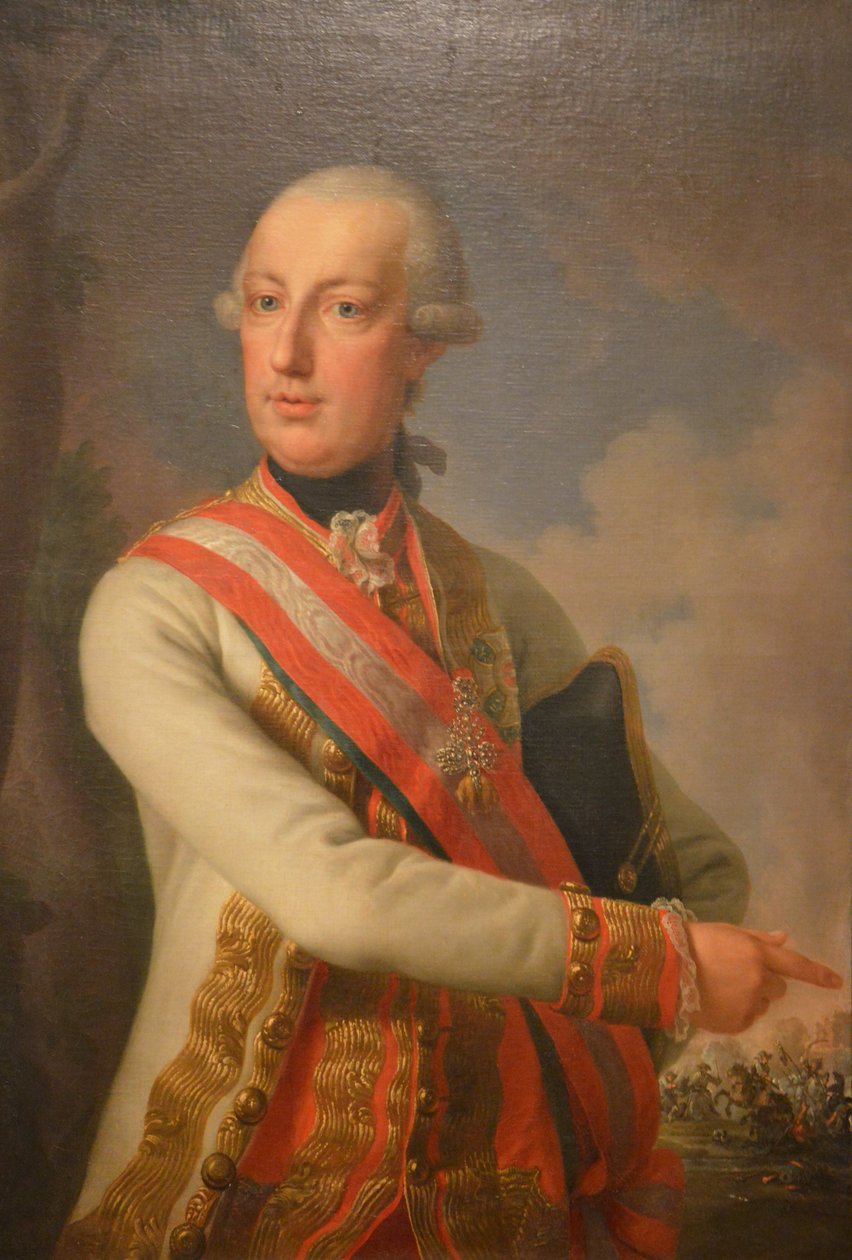 İmparator II. Joseph (1741-1790) by Joseph Hickel
