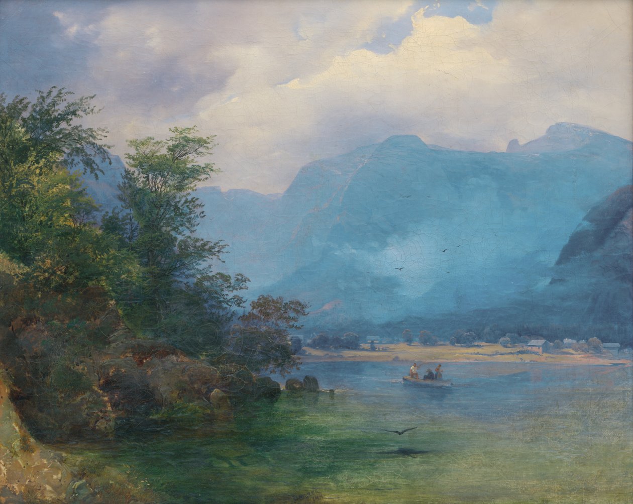 Alp manzarası by Joseph Holzer