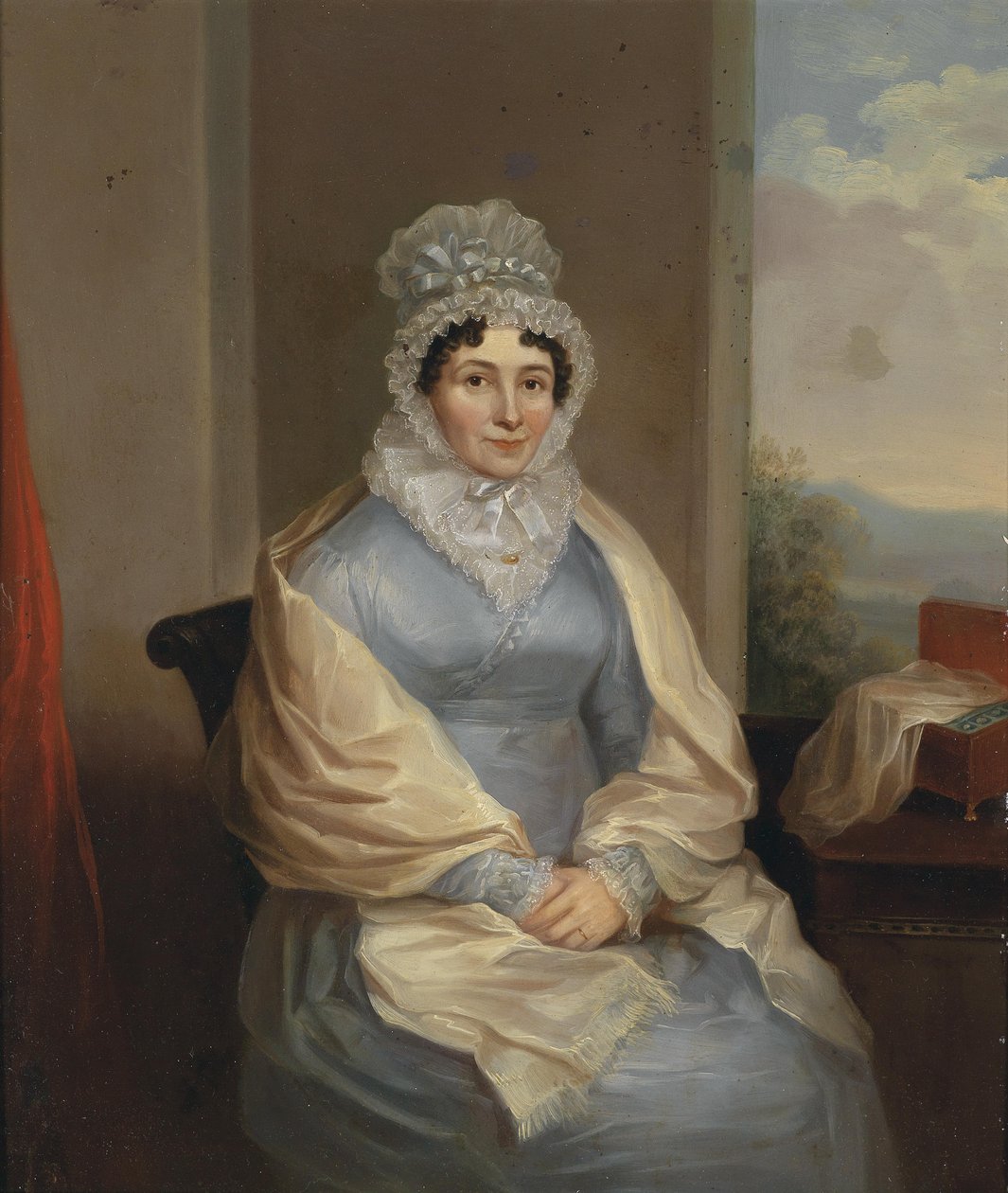 Bildnis einer Dame by Joseph Kreutzinger