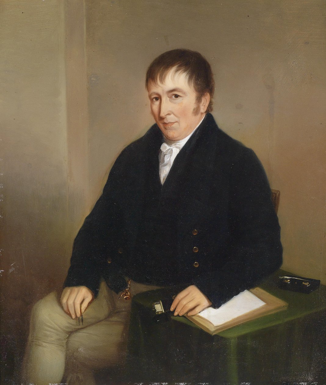 Bir Lordun Portresi by Joseph Kreutzinger