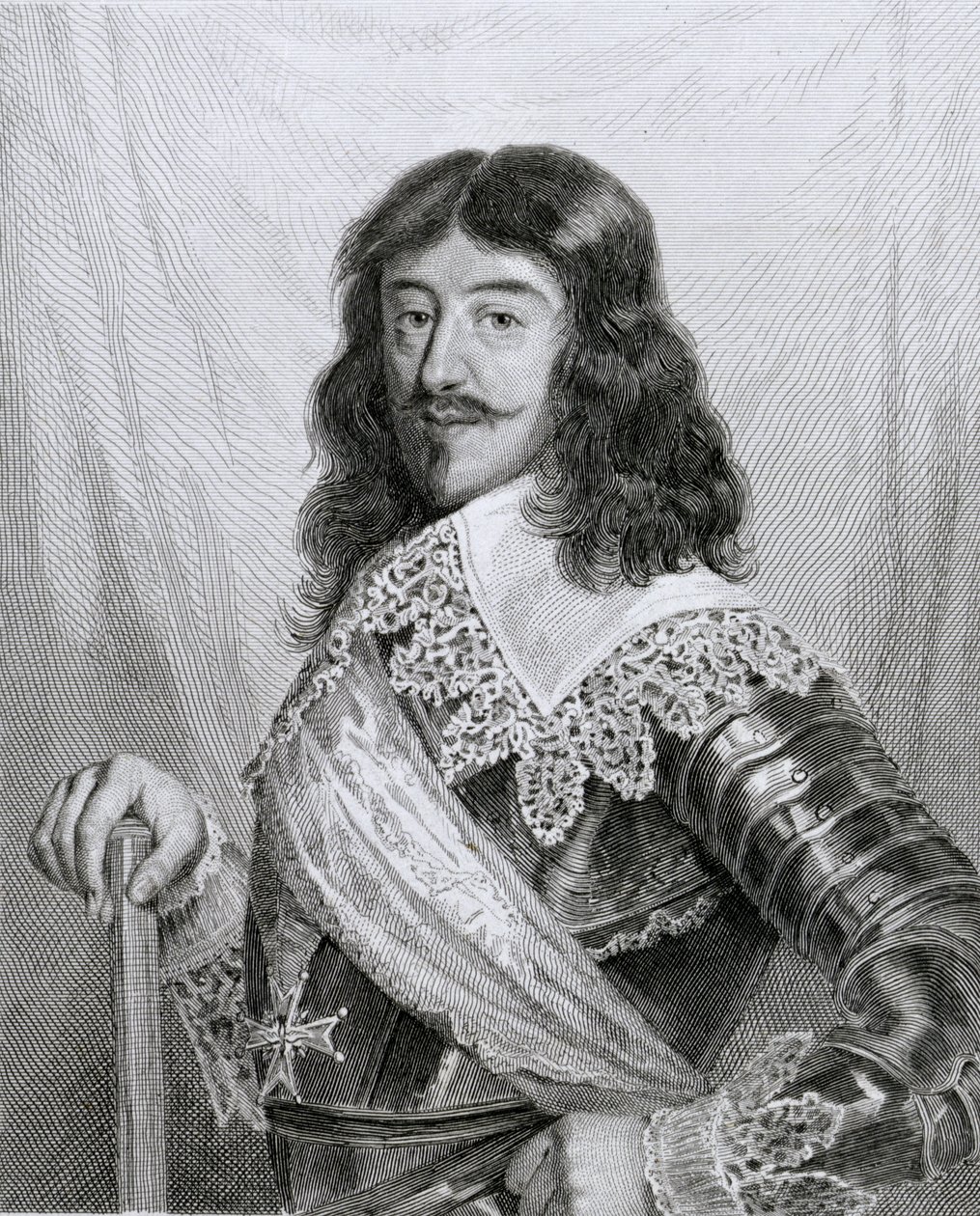 Louis XIII (1601-43) Fransa Kralı, Pannier tarafından oyulmuş by Joseph Leon Rolland de Lestang Parade