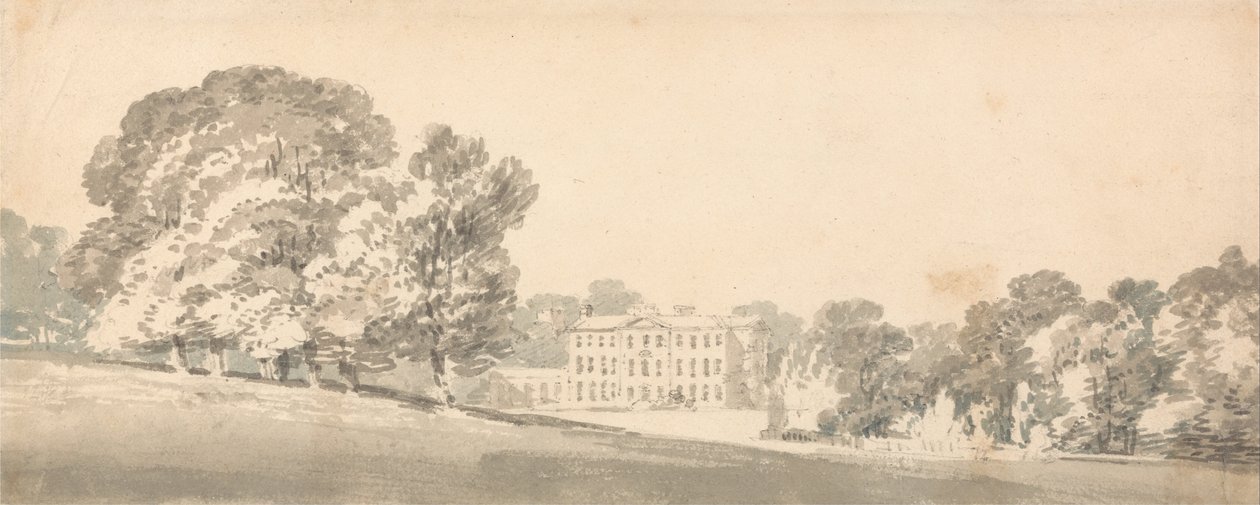 Parkta Üç Katlı Gürcü Evi by Joseph Mallord William Turner