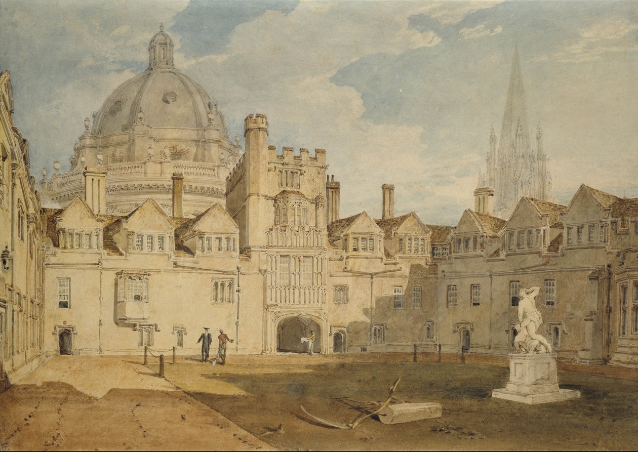 Brazen Nose College Quadrangle