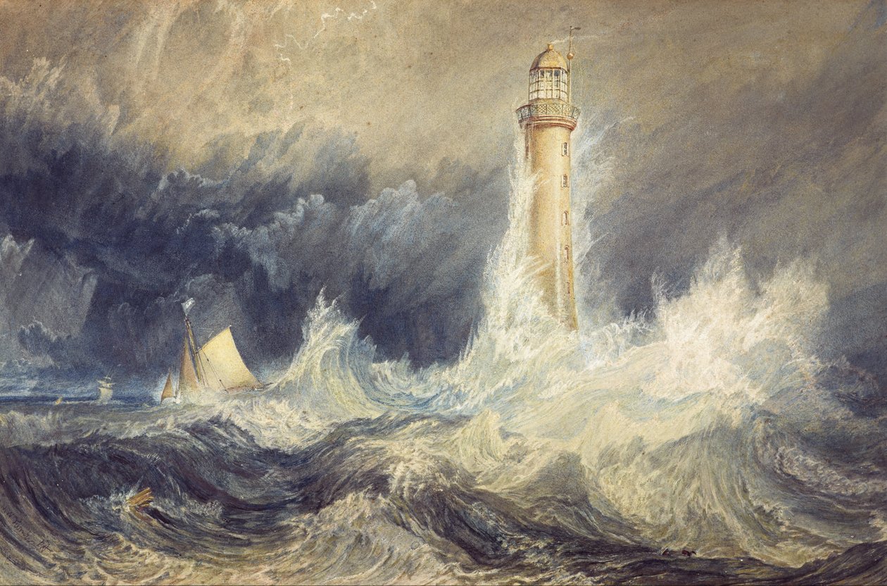 Bell Rock Deniz Feneri by Joseph Mallord William Turner