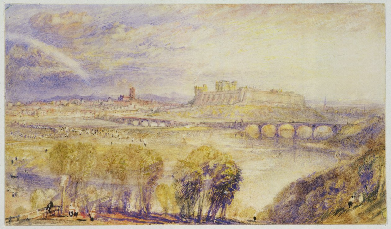 Carlisle, c.1832 (dokuma kağıt üzerinde wc) by Joseph Mallord William Turner