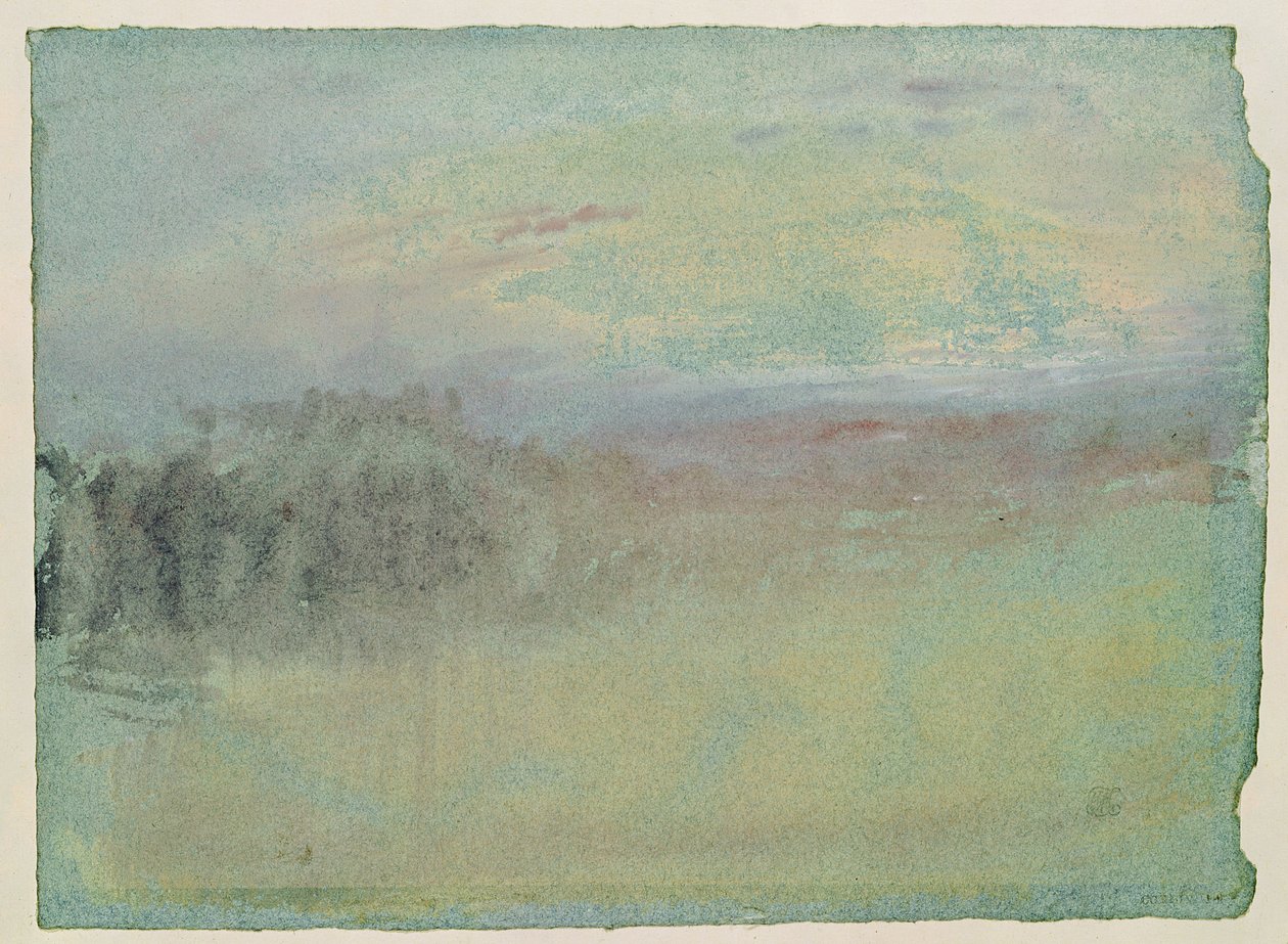 Kıyı sahnesi. c.1830 by Joseph Mallord William Turner