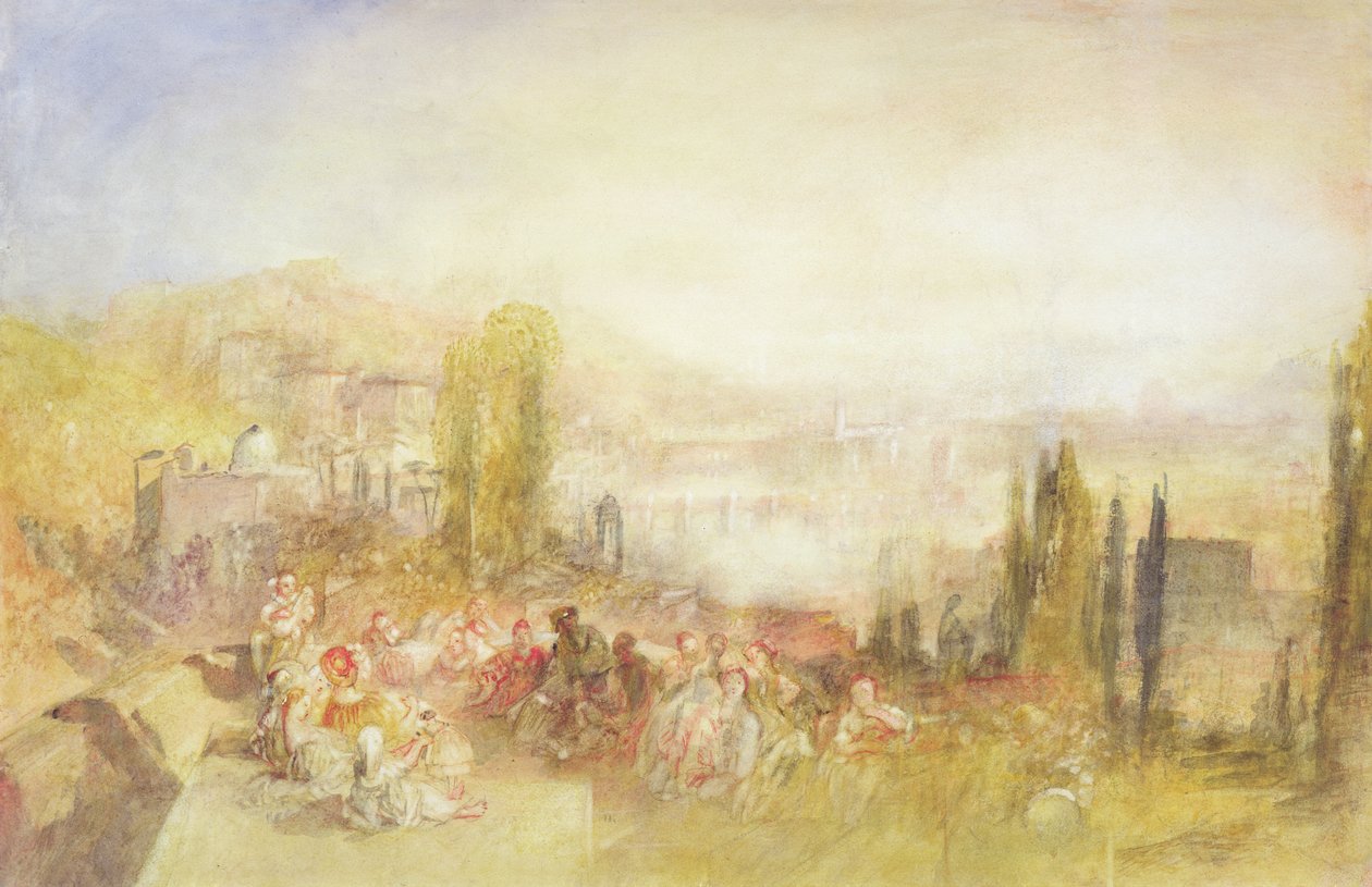 Floransa, 1851 by Joseph Mallord William Turner