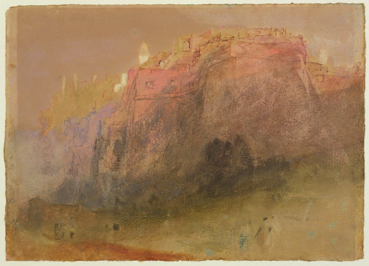 Luxembourg, c.1825 (wc, gouache und pen on paper) by Joseph Mallord William Turner