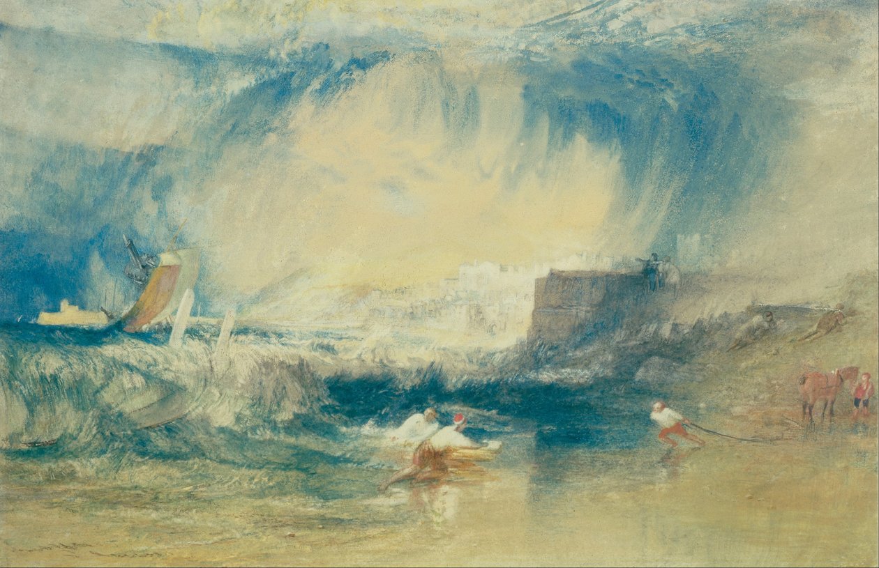 Lyme Regis, Dorsetshire, İngiltere by Joseph Mallord William Turner
