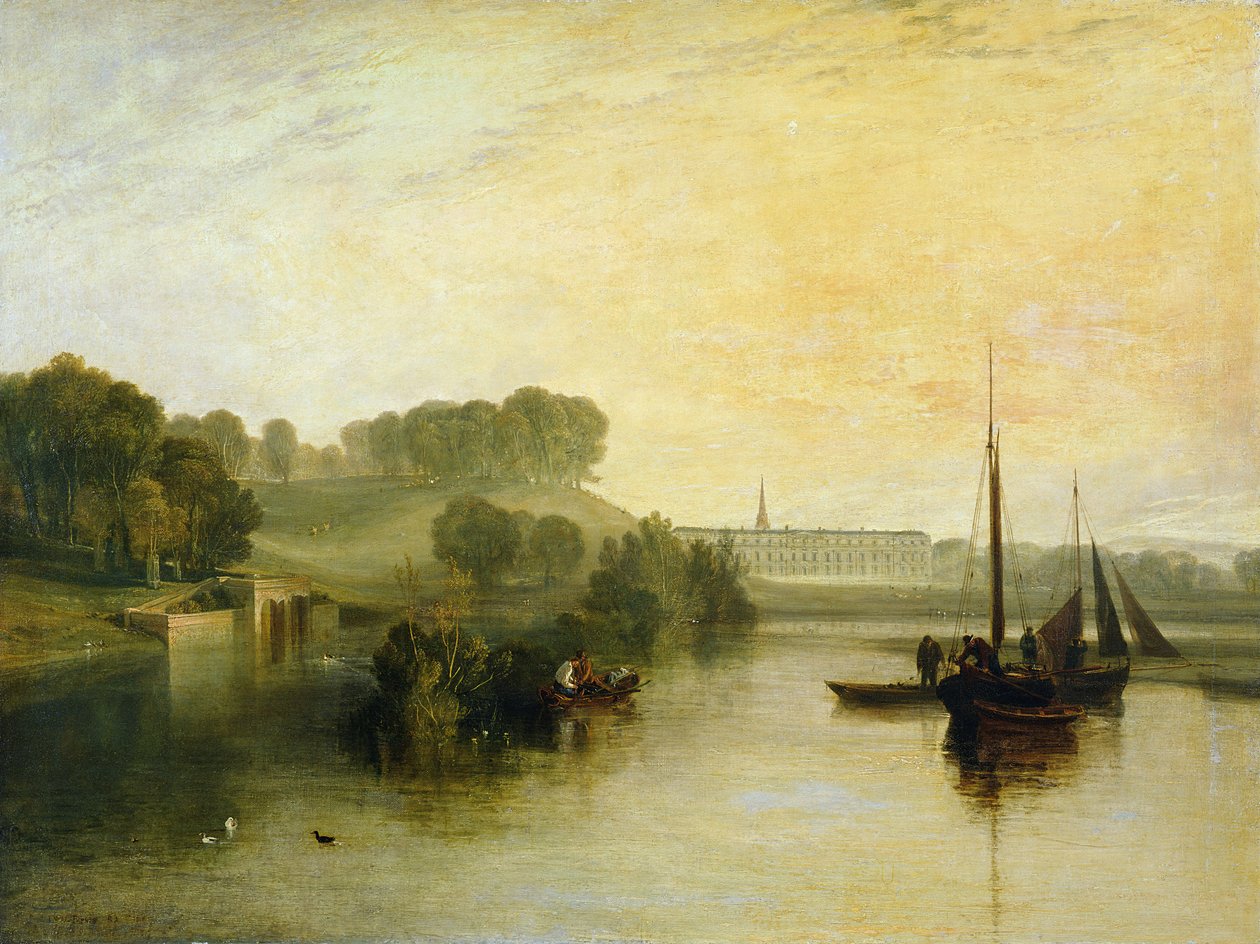 Petworth, Sussex, Egremont Kontunun Koltuğu: Nemli Sabah, 1810 by Joseph Mallord William Turner