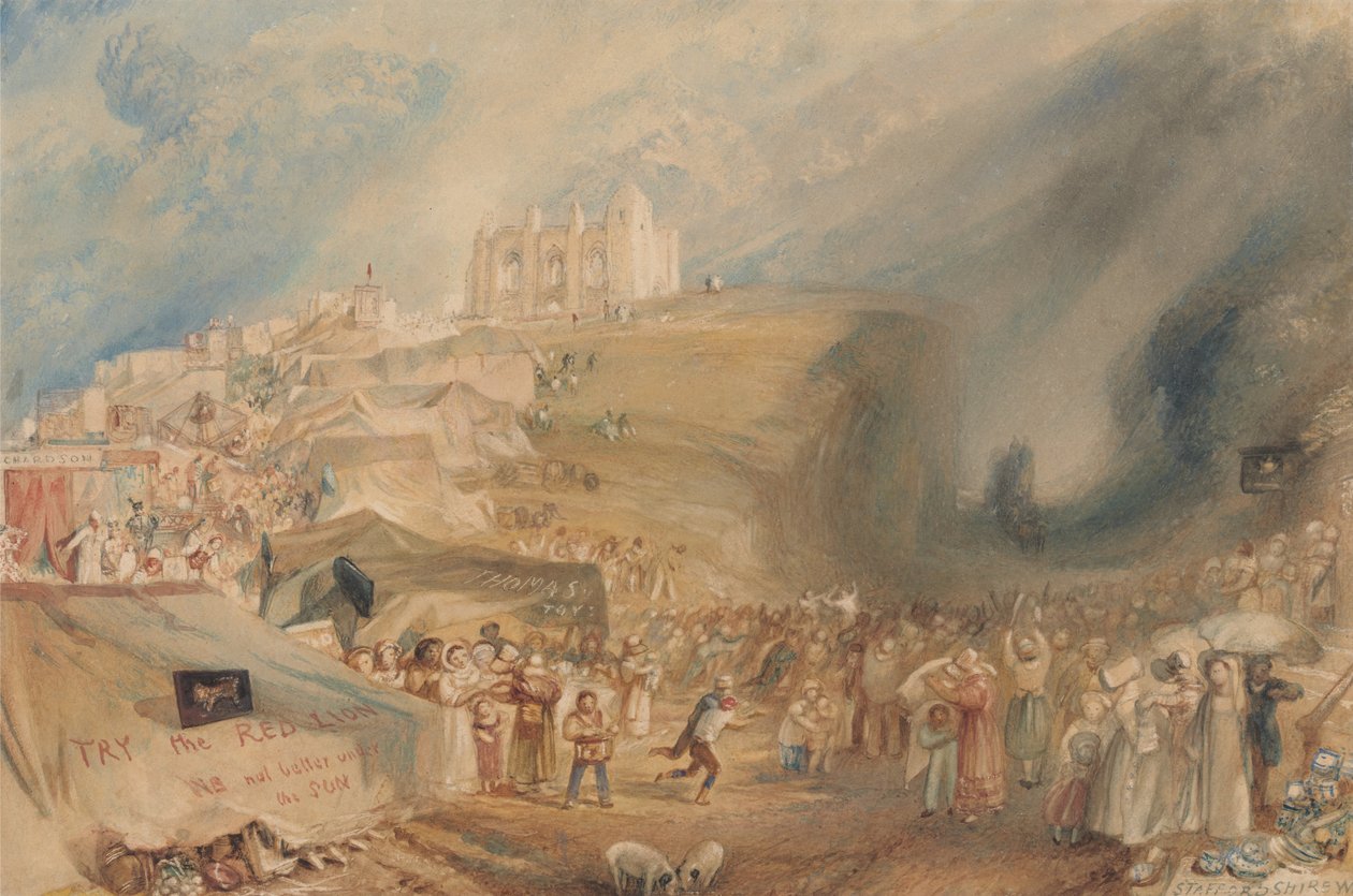 Aziz Catherines Tepesi, Guildford, Surrey by Joseph Mallord William Turner