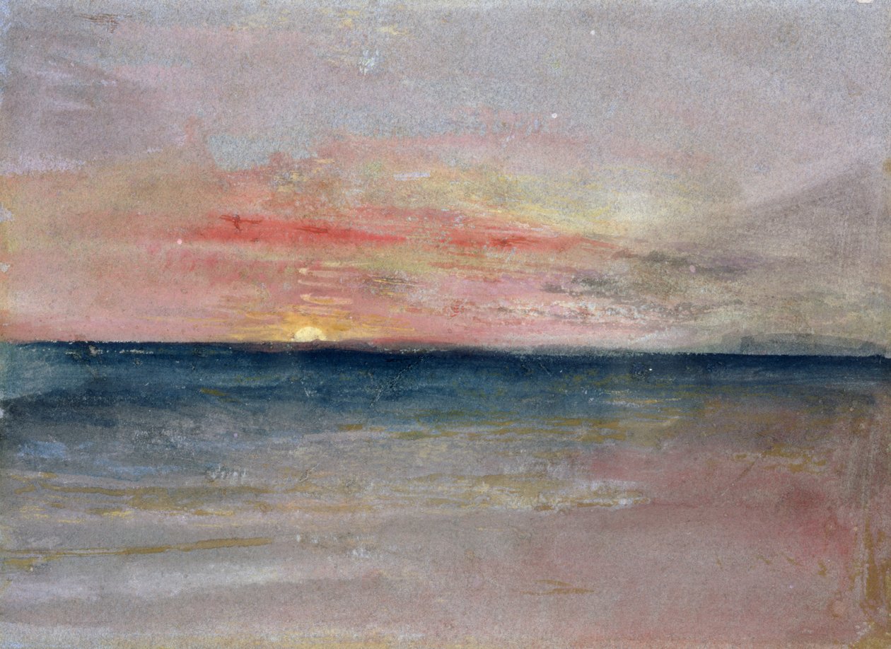 Gün batımı by Joseph Mallord William Turner