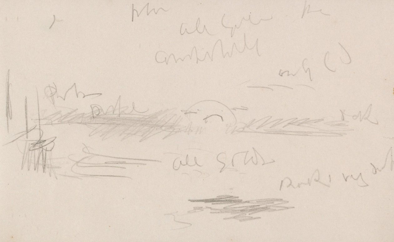 Kanal Eskiz Defteri by Joseph Mallord William Turner