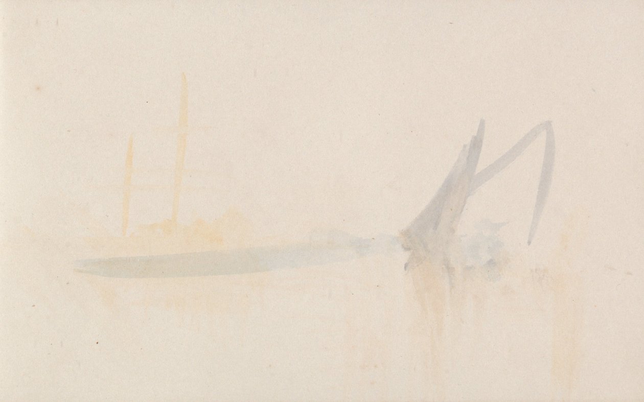 Kanal Eskiz Defteri by Joseph Mallord William Turner