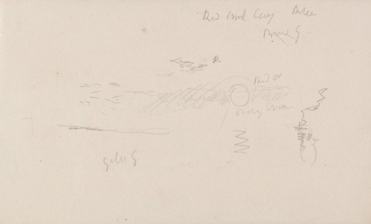 Kanal Eskiz Defteri by Joseph Mallord William Turner