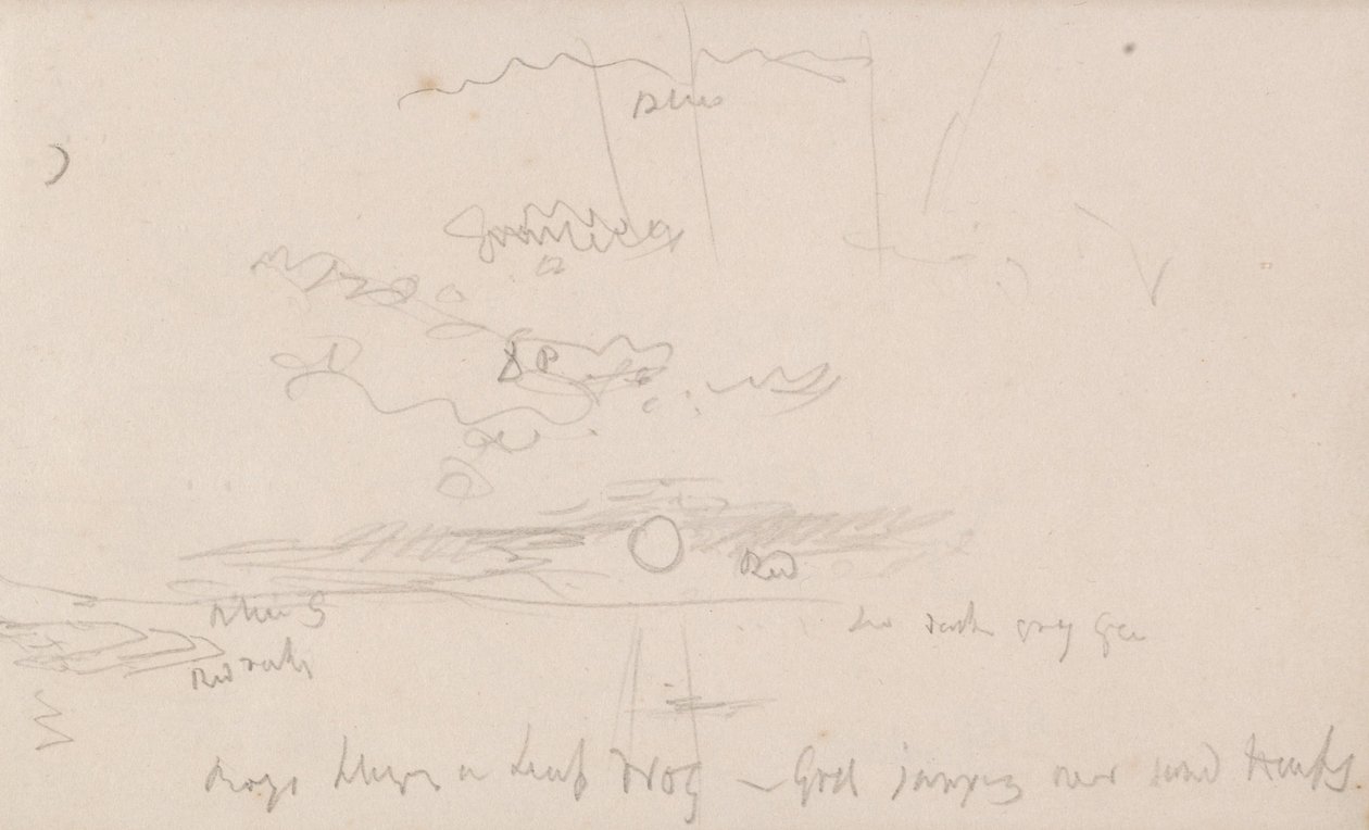 Kanal Eskiz Defteri by Joseph Mallord William Turner