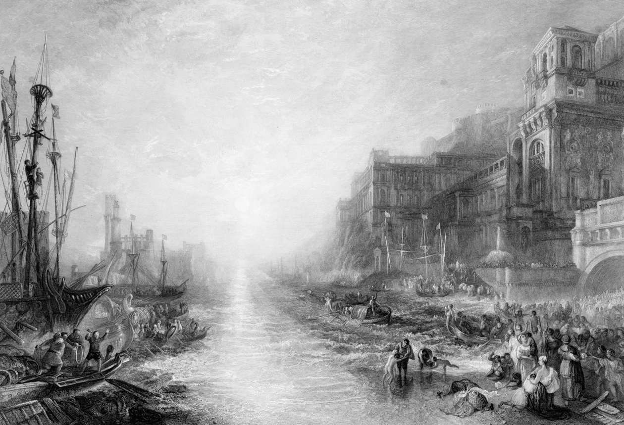 Daniel Wilson (1816-92), 1838-52 tarafından kazınmış Regulus, Antik Kartaca