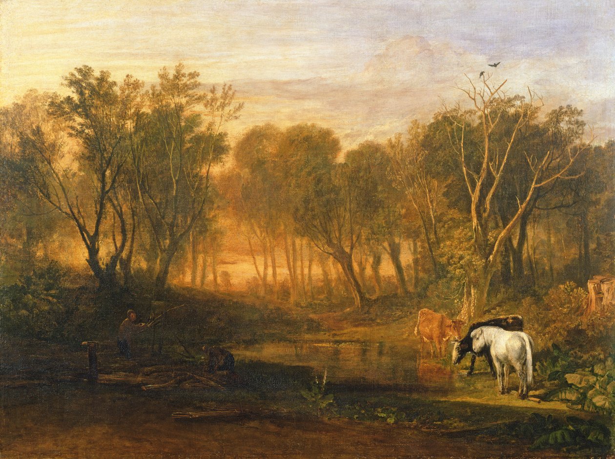 Bere Ormanı, c.1808 by Joseph Mallord William Turner