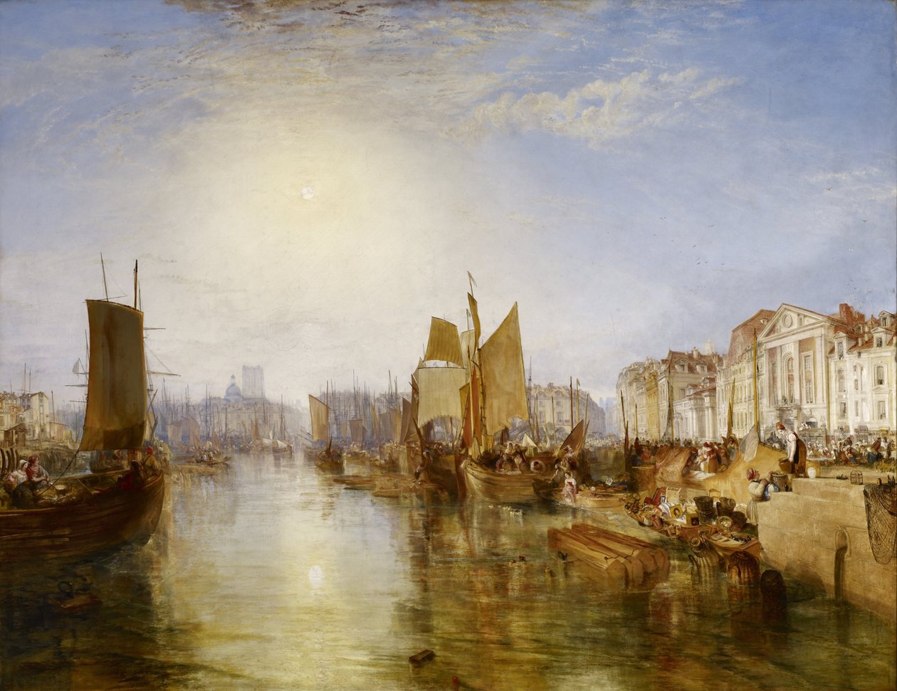 Dieppe Limanı by Joseph Mallord William Turner