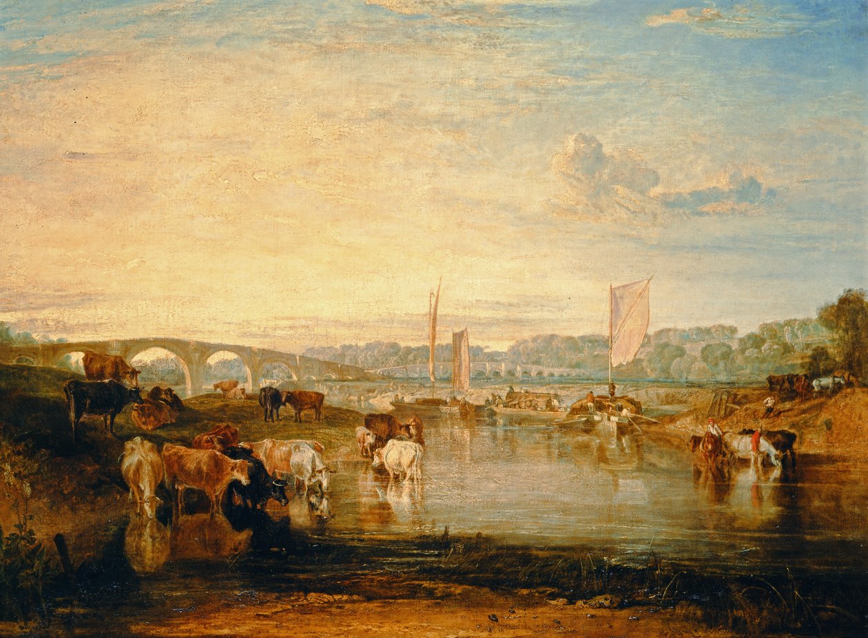 Walton Köprüleri by Joseph Mallord William Turner