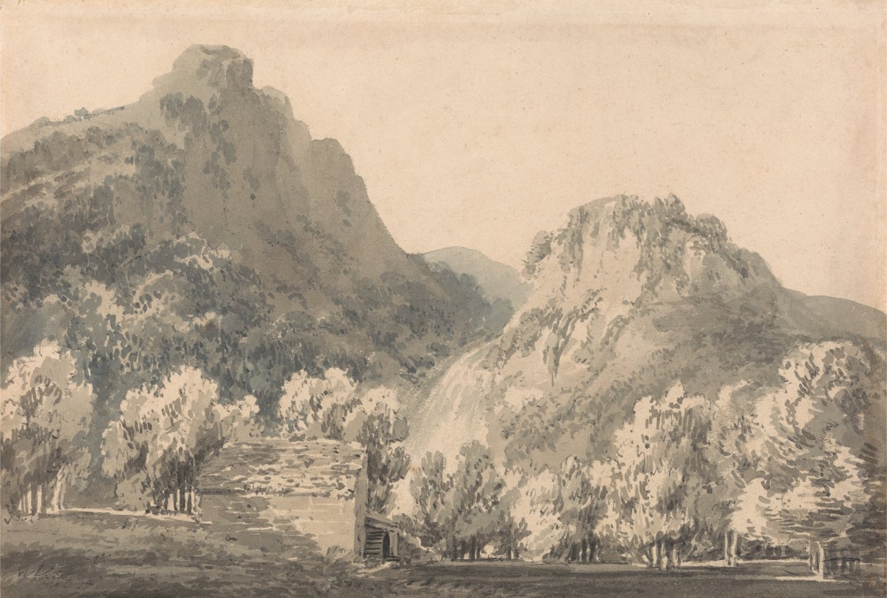 Lodore Şelalesi, Cumberland by Joseph Mallord William Turner
