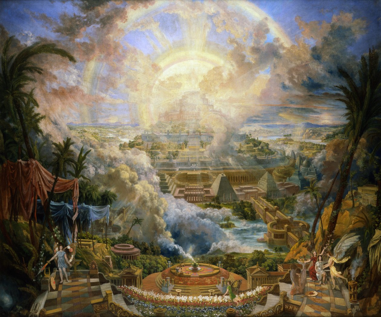 Cemaat Dağı, 1818 by Joseph Michael Gandy