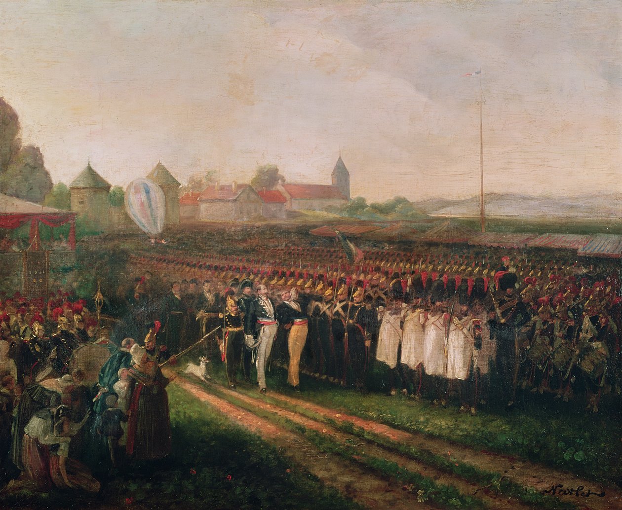 Ulusal Muhafız ve İtfaiyenin Gözden Geçirilmesi by Joseph Navlet