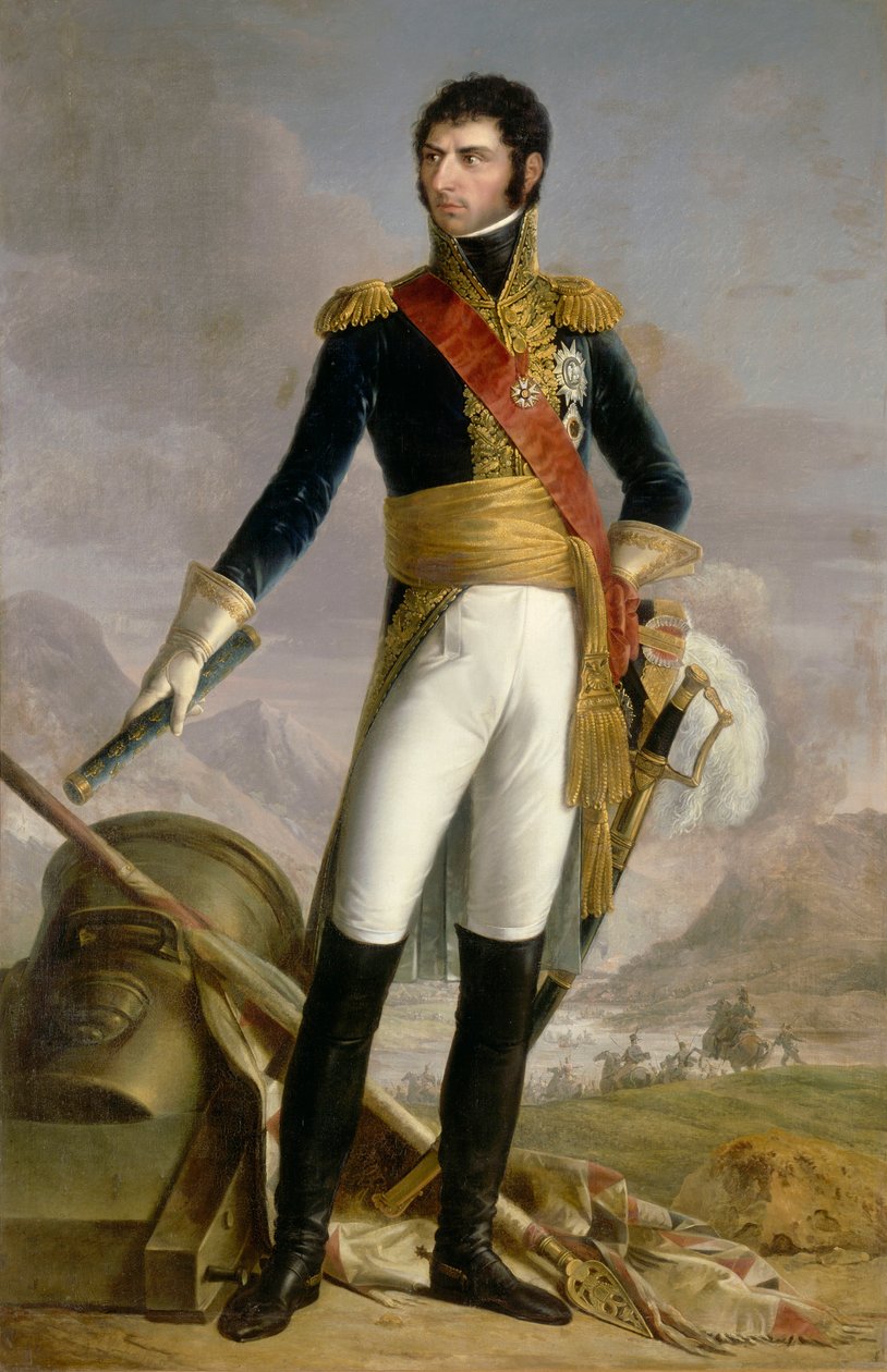 Jean Baptiste Bernadotte, Fransa Mareşali, İsveç ve Norveç Kralı, 1818 by Joseph Nicolas Jouy