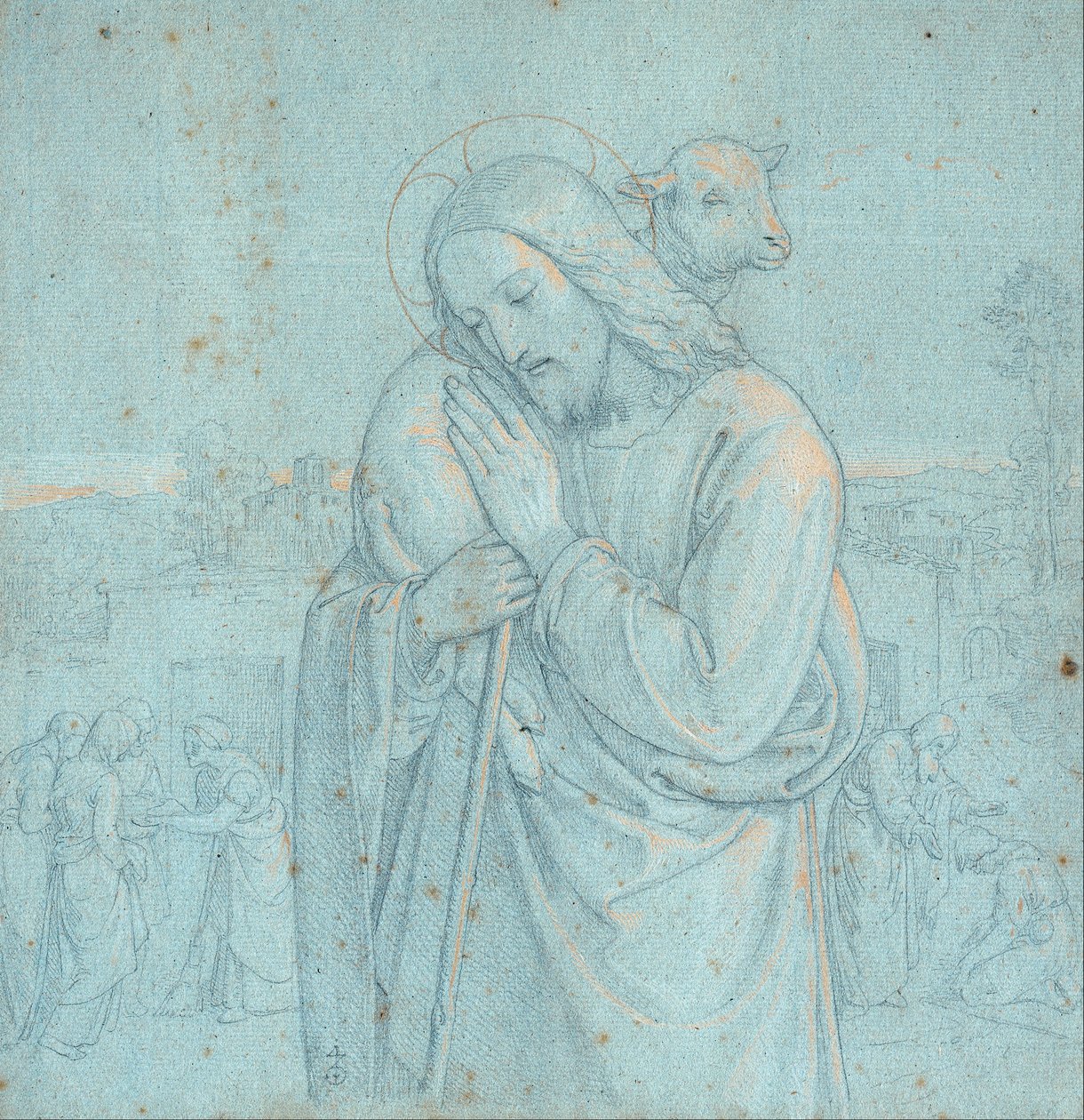 İyi çoban by Joseph von Führich  