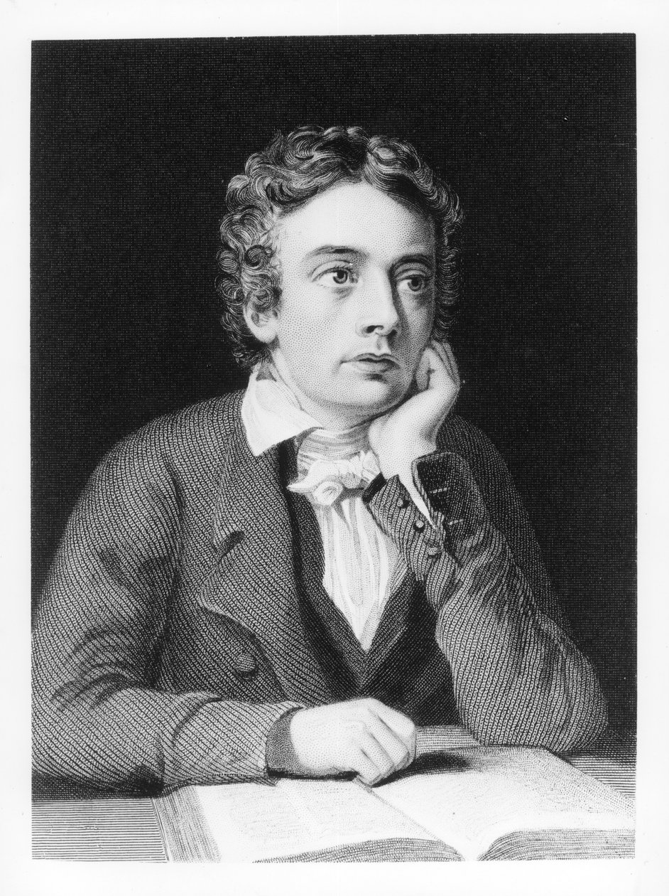 John Keats (1795-1821)   (see 114049) by Joseph Severn