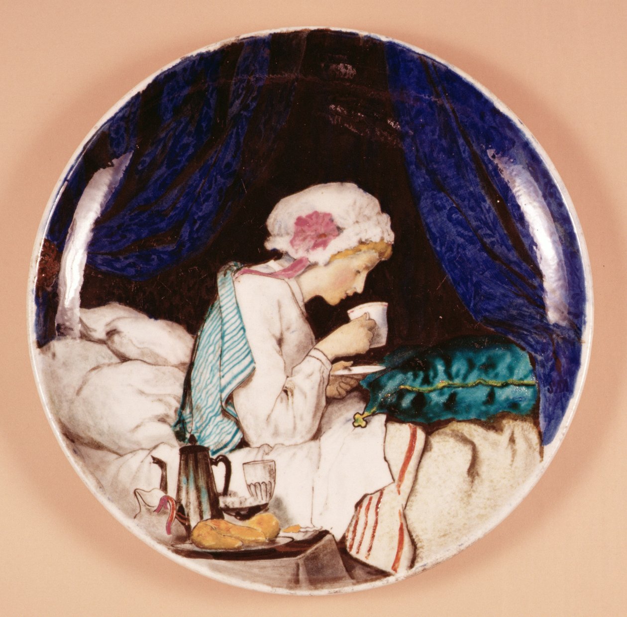 Çanak, c.1867 (emaye çanak çömlek) by Joseph Theodore Deck