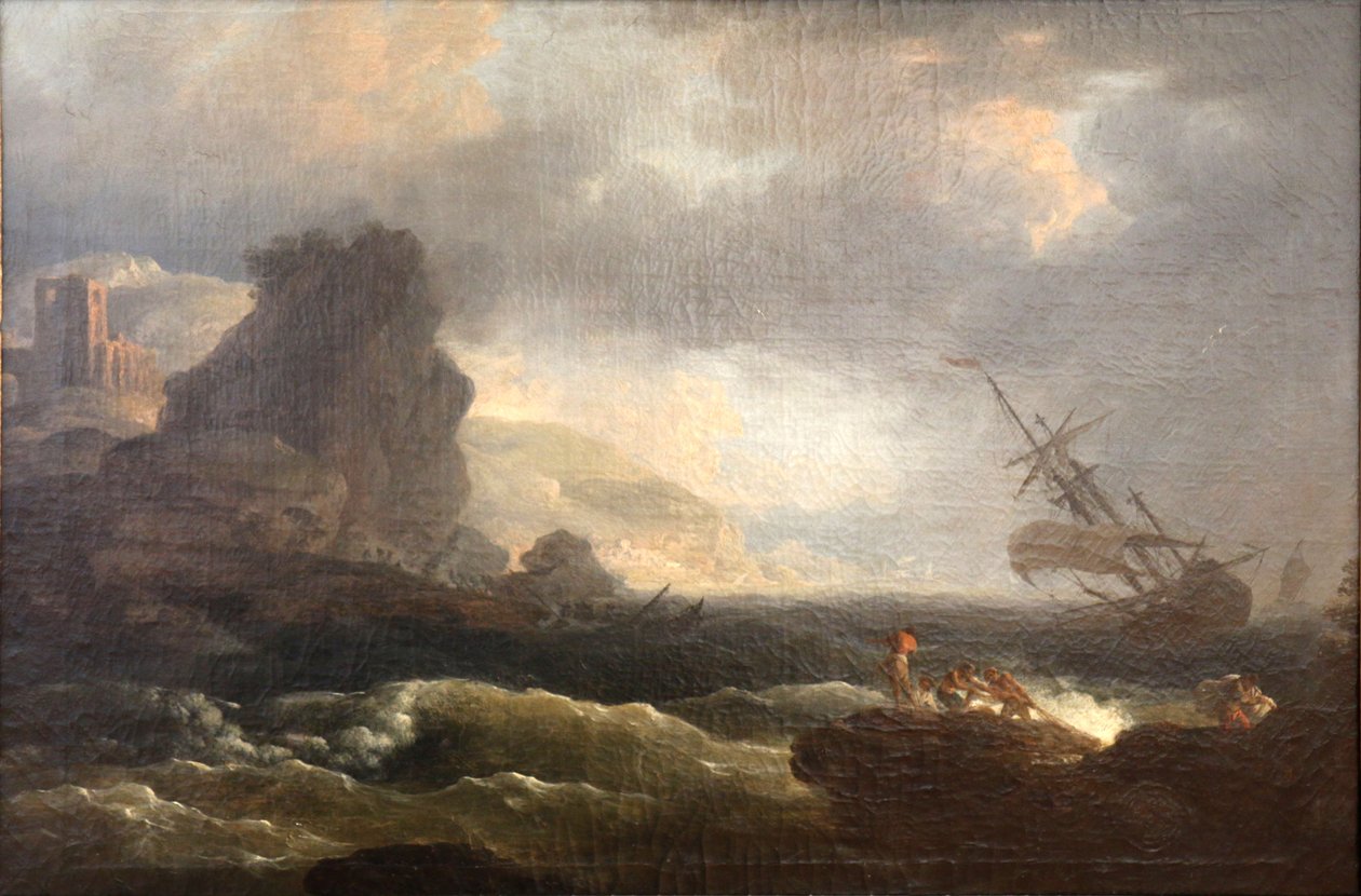 Fırtına by Claude Joseph Vernet
