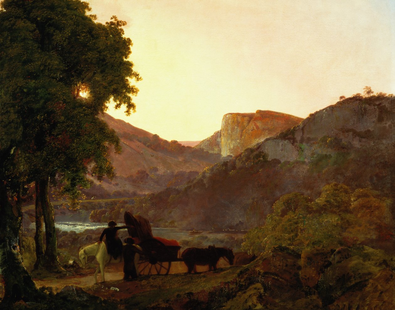 Manzara by Joseph Wright of Derby