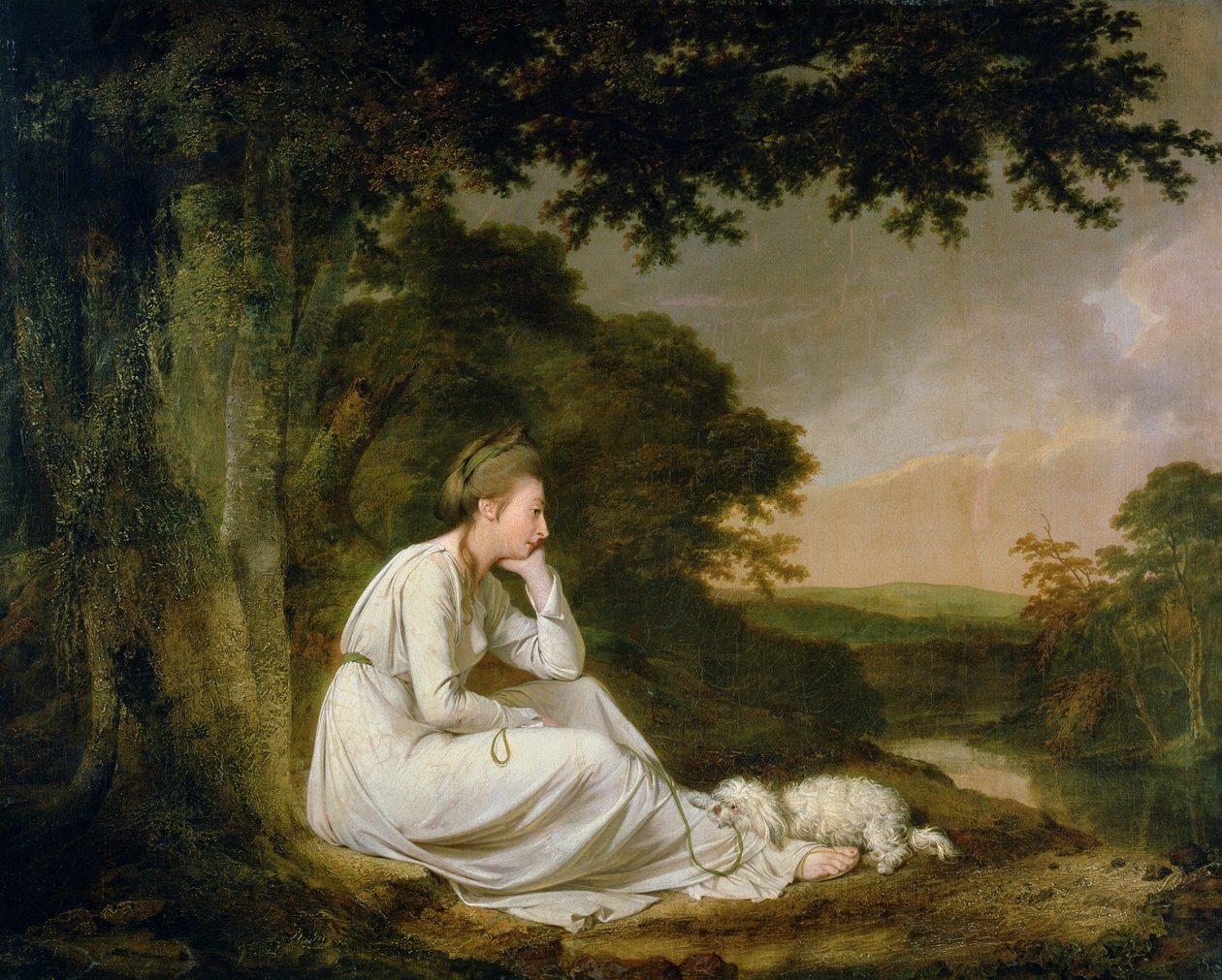 Maria, Laurence Sterne (1713-68) 1777 tarafından 