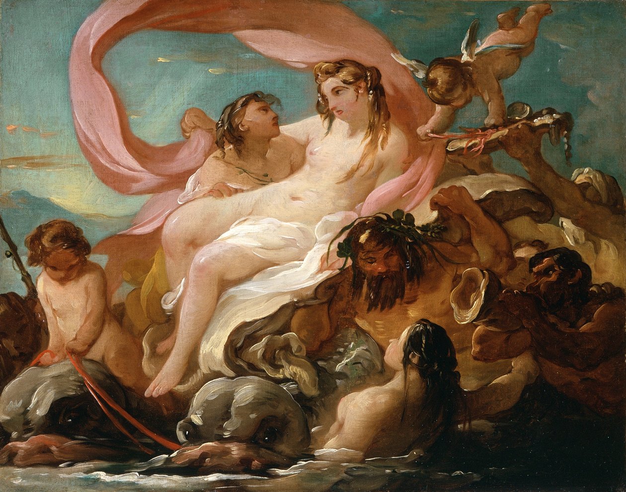 Denizden Doğan Venüs, c.1754-5 by Joseph Marie, the Elder Vien