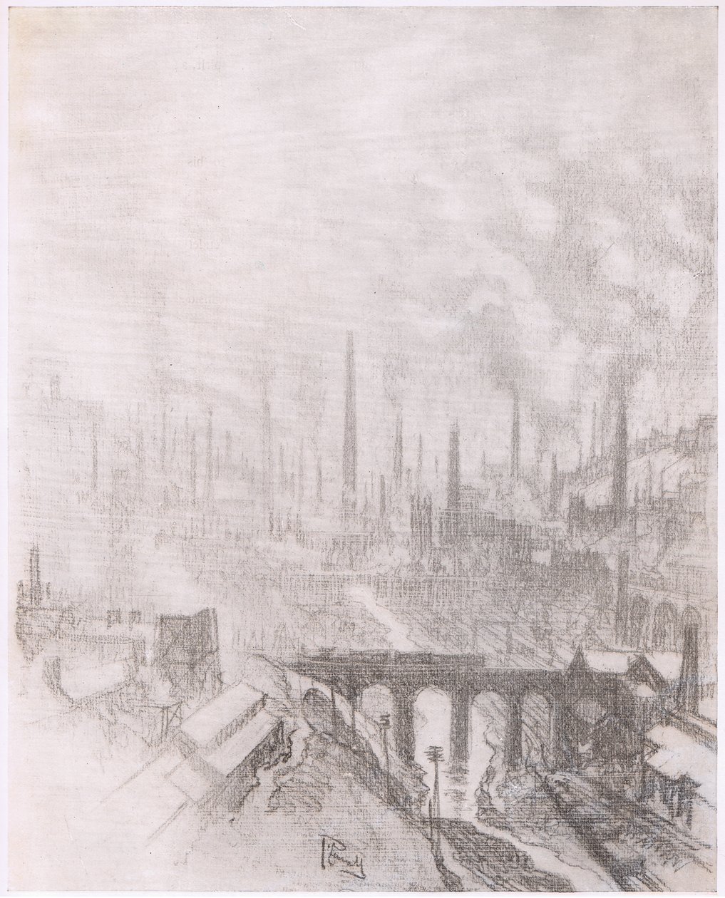 Mühimmat şehri, Bibbys Yıllık by Joseph (after) Pennell