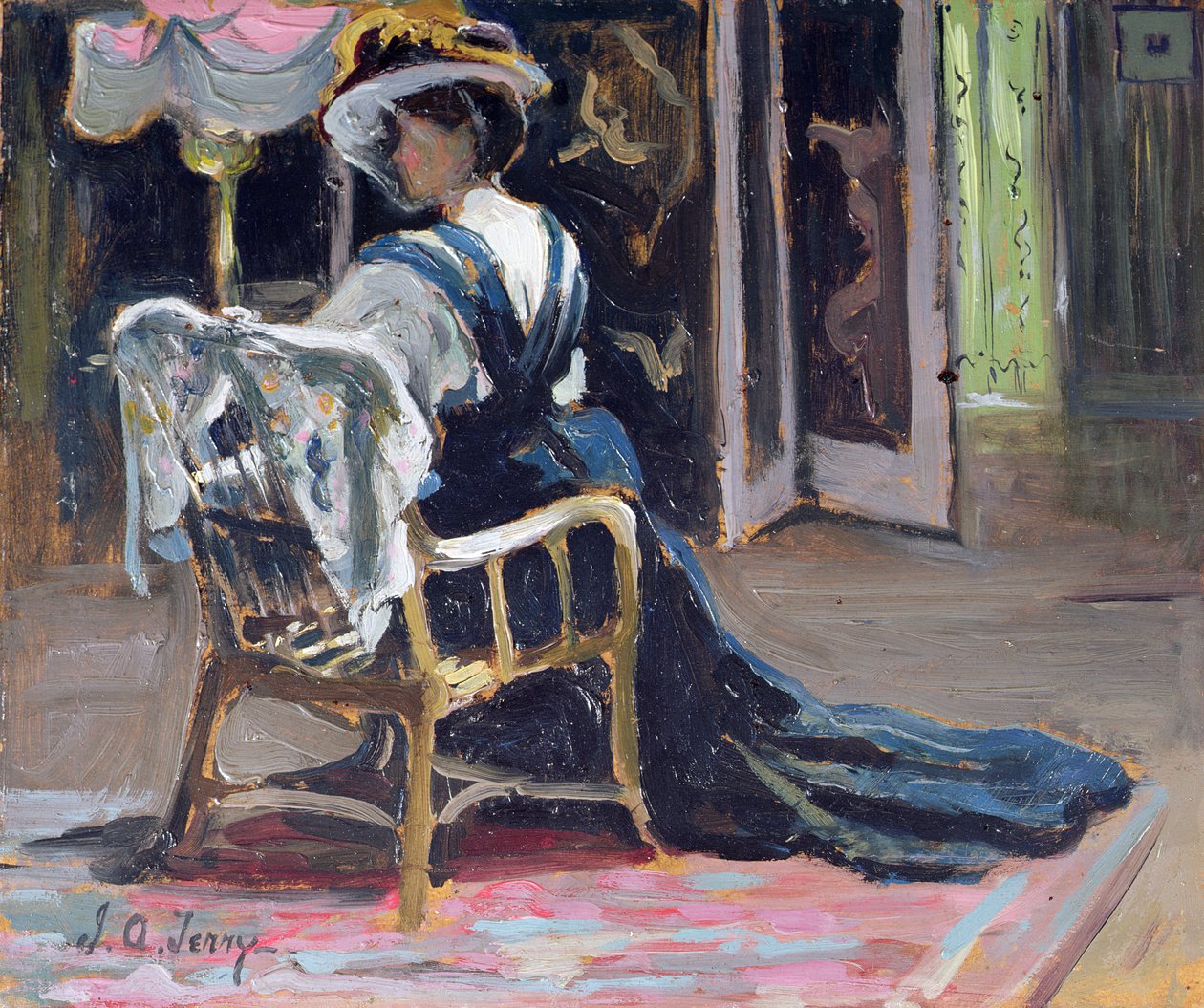 Stüdyoda (panel) by Joseph Alfred Terry