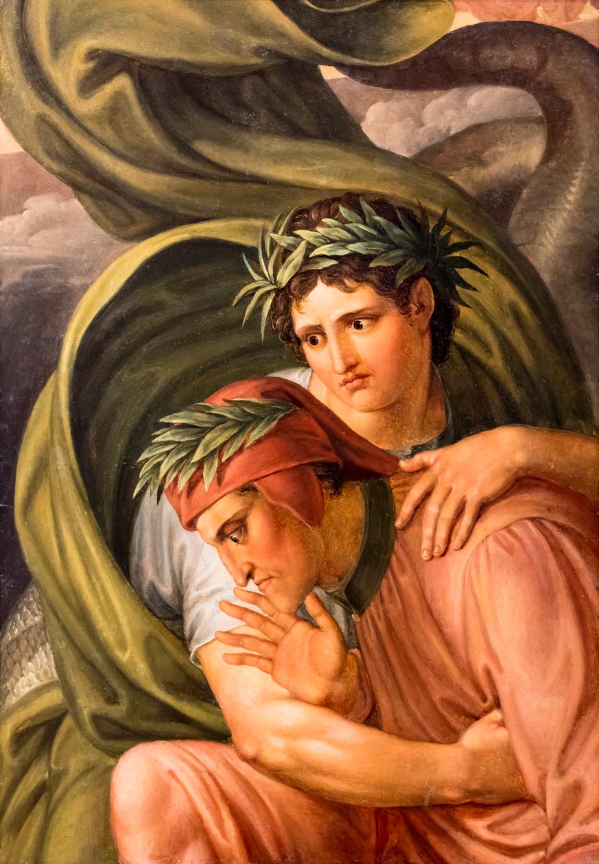 Dante ve Virgil Geryon