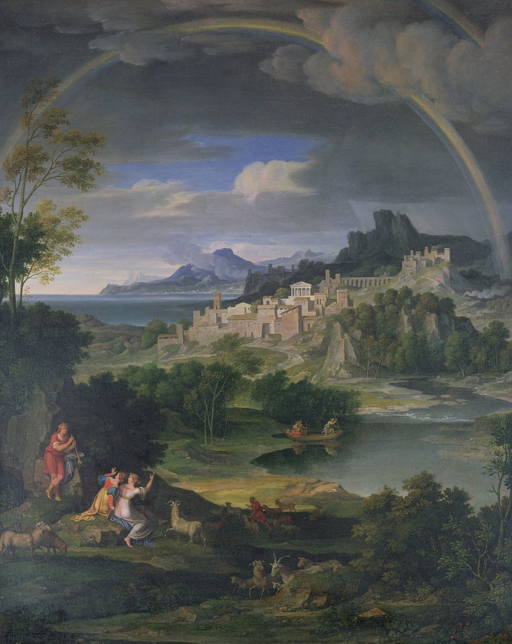 Bilinmeyen resim by Joseph Anton Koch