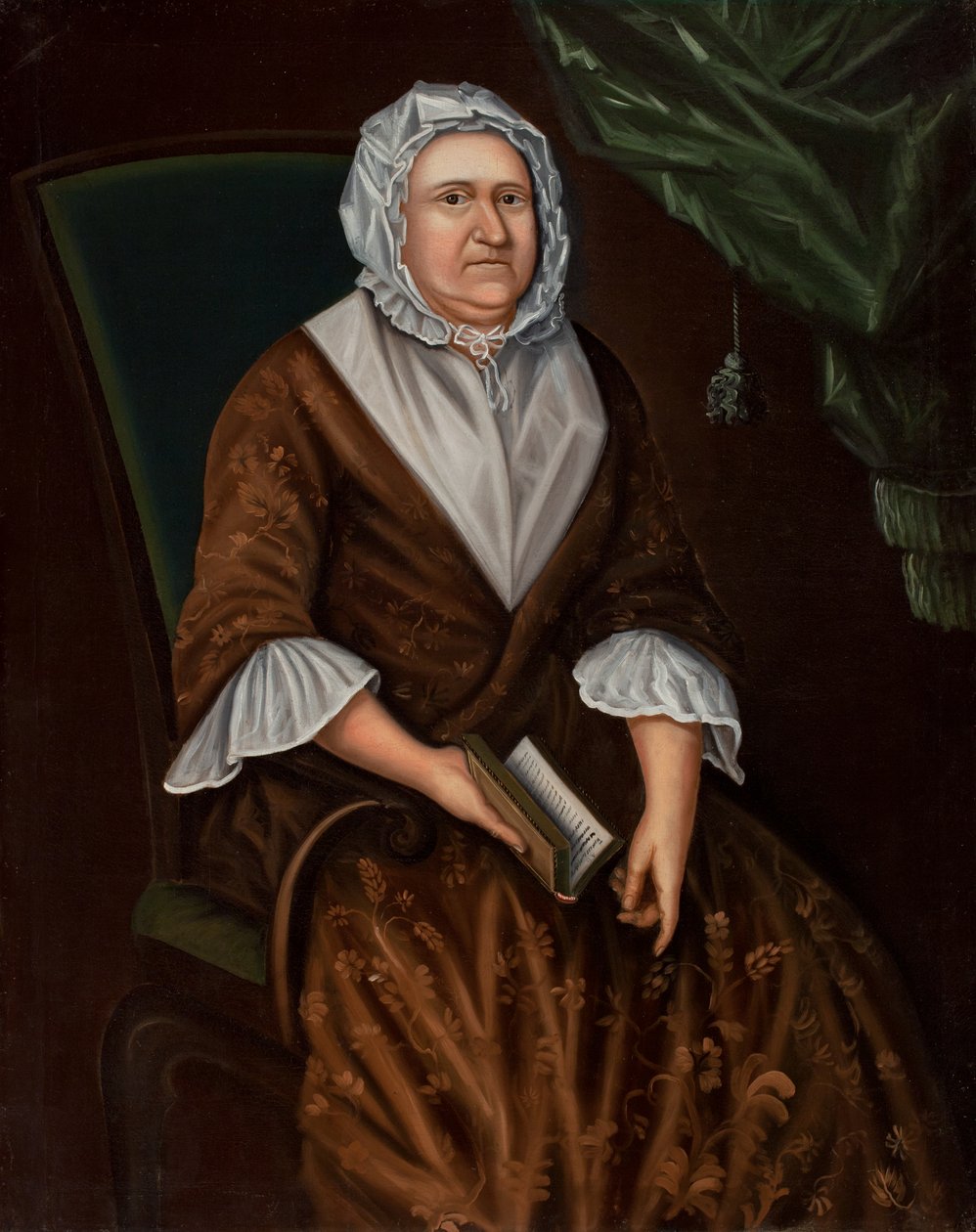 Faith Savage, Bayan Cornelius Waldo, c. 1750 (tuval üzerine yağlı boya) by Joseph Badger