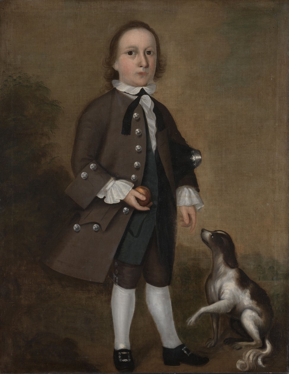 Yeremya Belknap, c.1758 by Joseph Badger