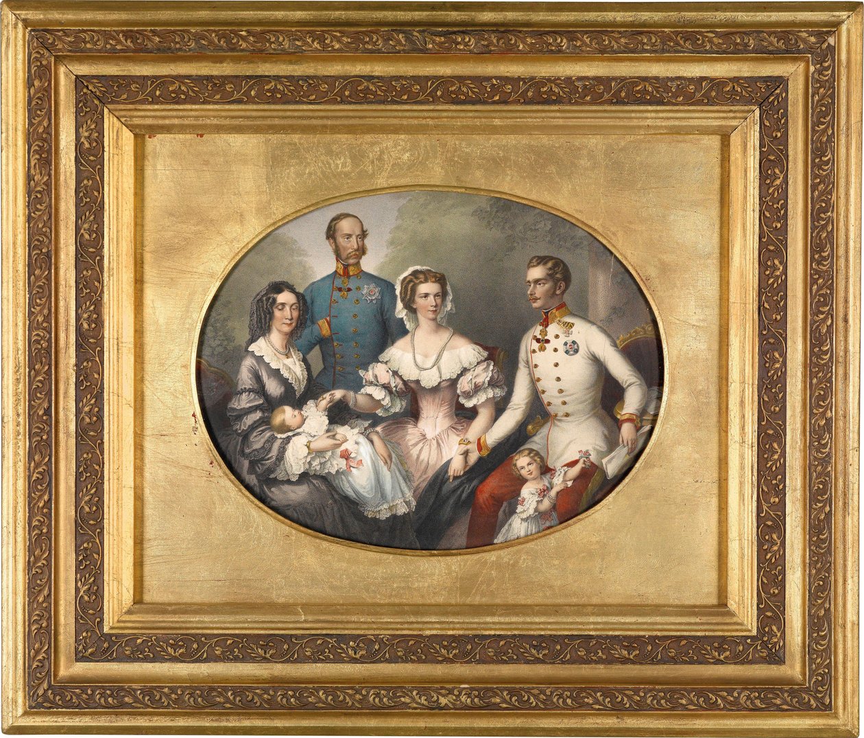 Avusturya İmparator Ailesi by Joseph Bayer