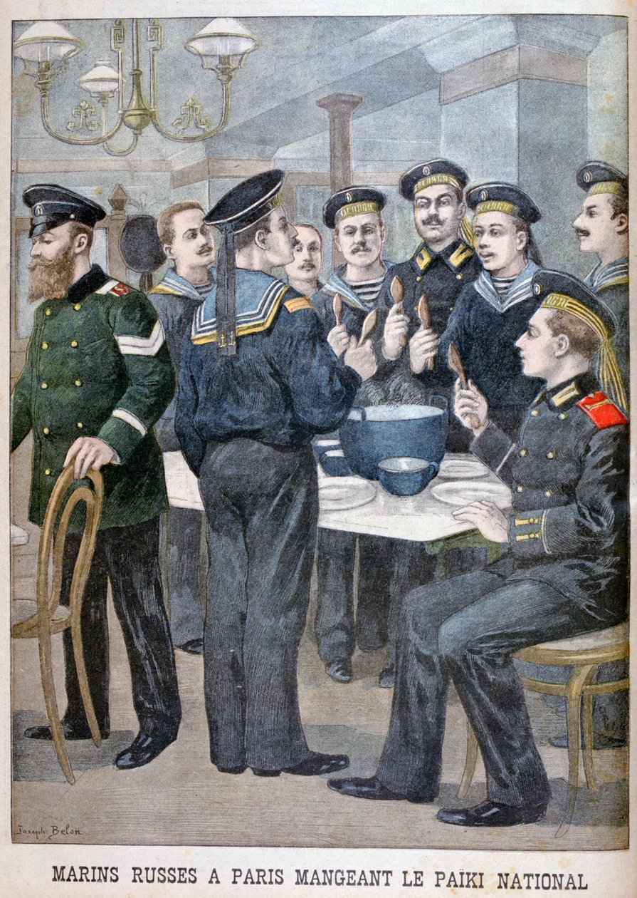 Rus denizcileri Paris
