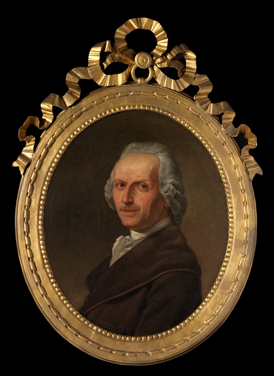 Paulus de Cock'un Portresi (tuval üzerine yağlıboya) by Joseph Benoît Suvée