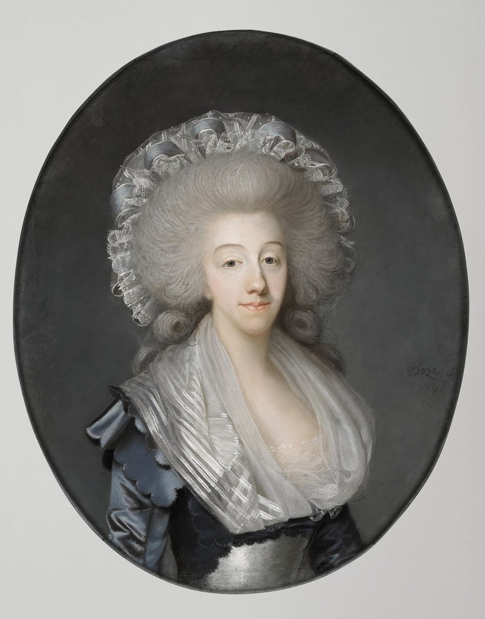 Savoy Prensesi Maria Theresa 1756-1805, Artois Kontesi, 1785. by Joseph Boze