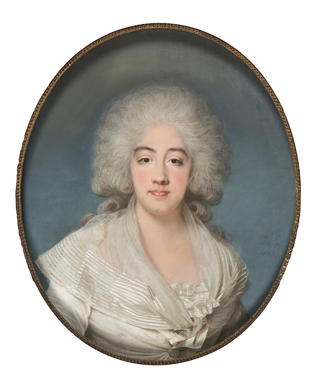 Savoy 1753-1810 Prensesi Marie Joséphine, Provence Kontesi, 1785. by Joseph Boze