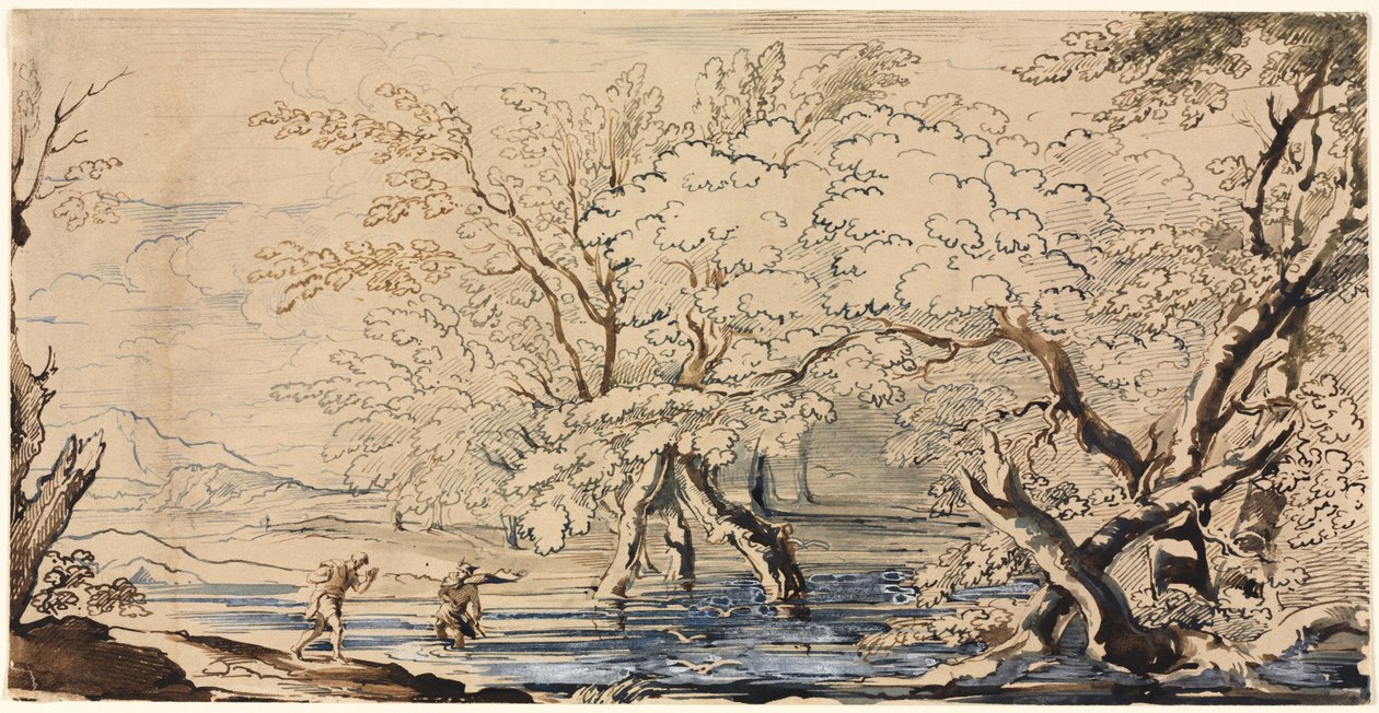 Merkür ve Argos by Joseph Brett