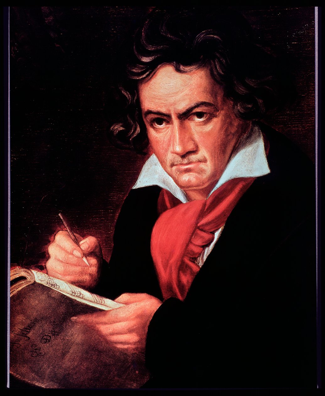 Alman besteci Ludwig van Beethoven
