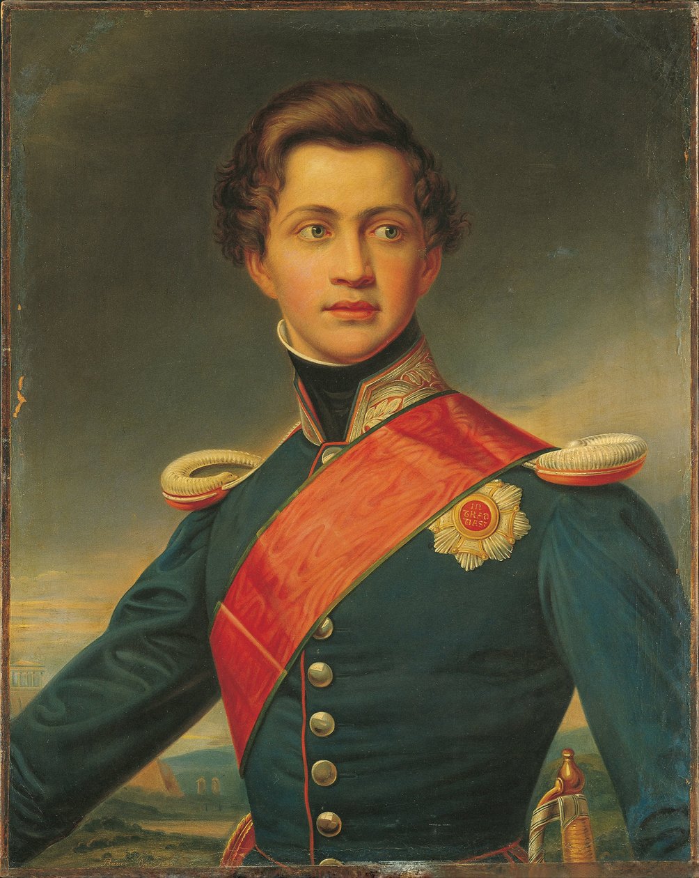 Yunanistan Kralı Otto'nun Portresi, 1832 by Joseph Carl Stieler