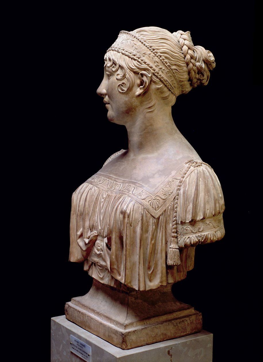Jeanne Delhorme'un portre büstü, 1802 (pişmiş toprak) by Joseph Chinard
